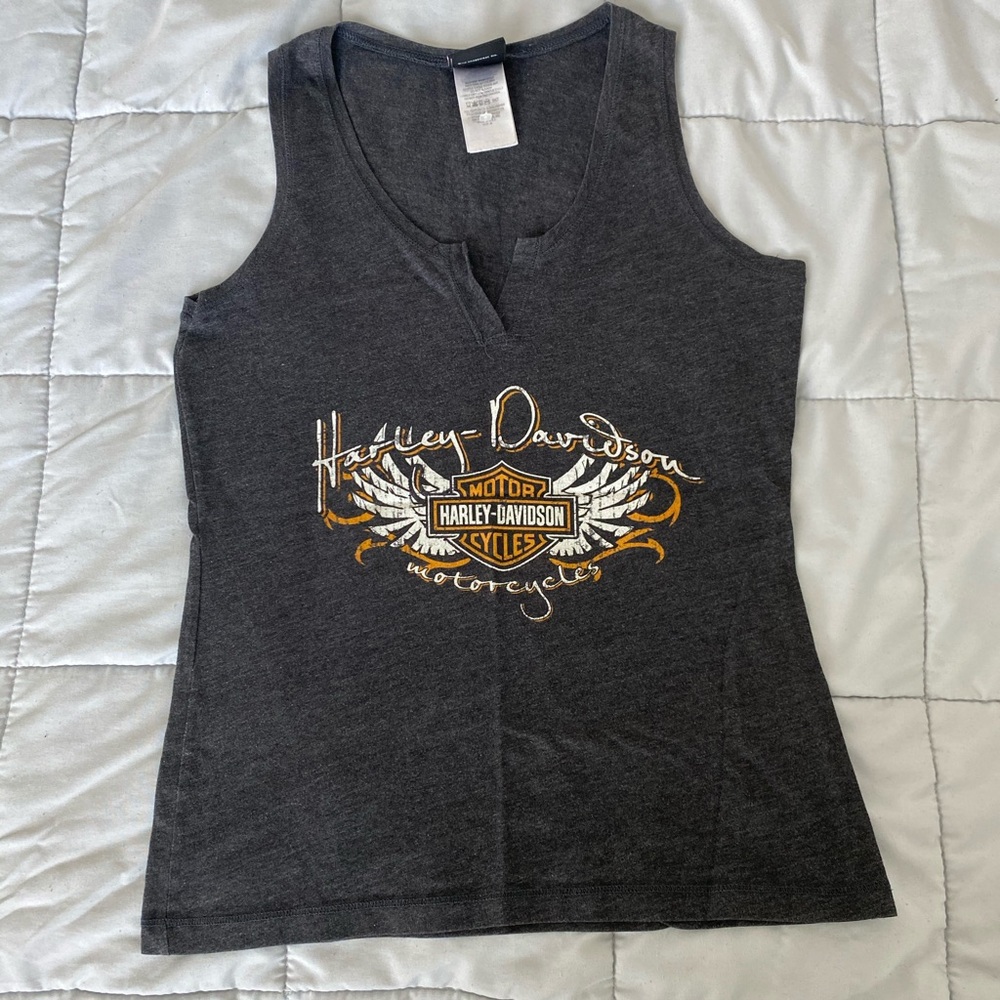 HARLEY DAVIDSON sleeveless top!